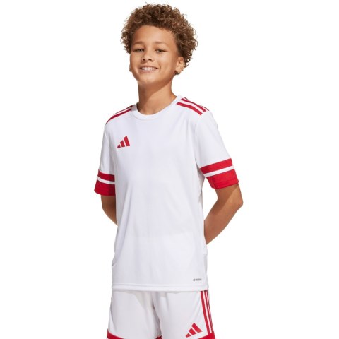 Koszulka dla dzieci adidas Squadra 25 Jersey biała JJ0059