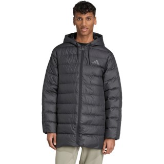 Kurtka męska adidas Essentials Climawarm 3-Stripes Light Down czarna JM4061