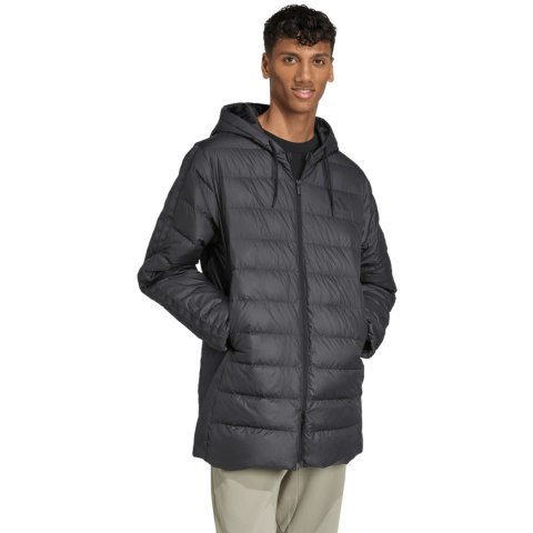 Kurtka męska adidas Essentials Climawarm 3-Stripes Light Down czarna JM4061