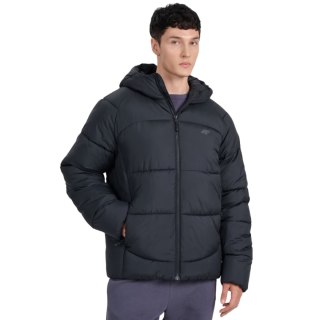 Kurtka puchowa męska 4F M0708 głęboka czerń 4FRAW25TDJAM0708 20S