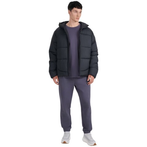 Kurtka puchowa męska 4F M0708 głęboka czerń 4FRAW25TDJAM0708 20S