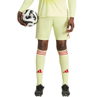 Spodenki męskie adidas Tiro 24 żółto-czerwone JI6090
