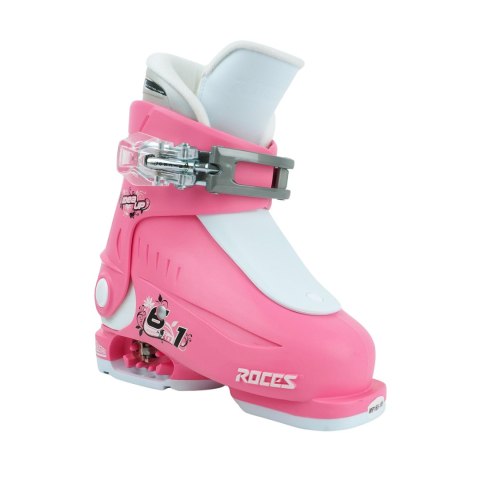 Buty narciarskie Roces Idea Up Junior różowo-białe 450490 009