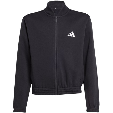 Dres dla dzieci adidas Junior Girls Glam Tracksuit czarny JL7474