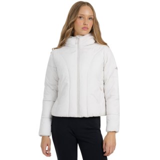 Kurtka damska puchowa 4F F0706 chłodny jasny szary 4FRAW25TDJAF0706 27S