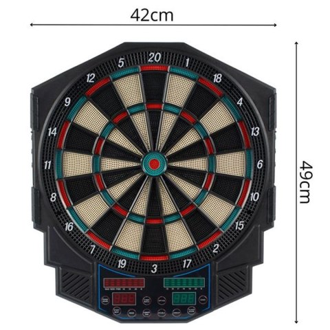 Tarcza Dart elektroniczna Enero PRO zasilacz 4 liczniki