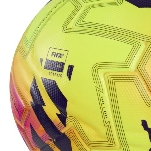 Piłka nożna Puma Orbita Ultimate PL Lights żółta 84702 01