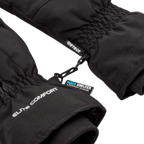 Rękawiczki zimowe Meteor Nevis czarne 17733-17734-17735-17736