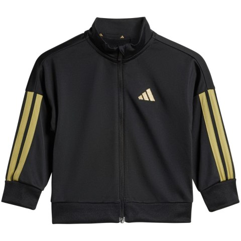 Dres dla dzieci adidas Essentials Climacool czarno-złoty JC8857