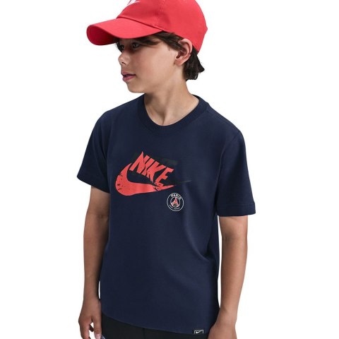 Koszulka Nike PSG Crest Tee Junior HV4987-410
