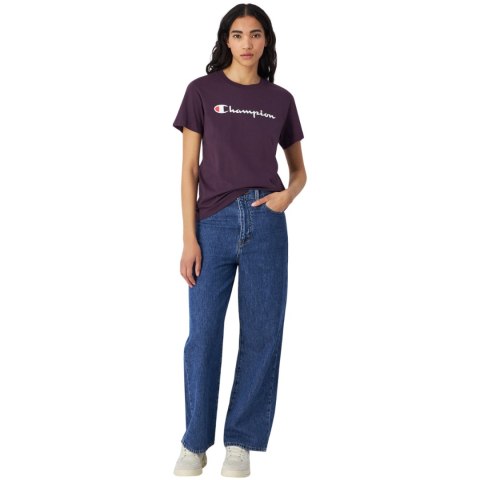 Koszulka damska Champion SS Tee fioletowa 117534 VS503