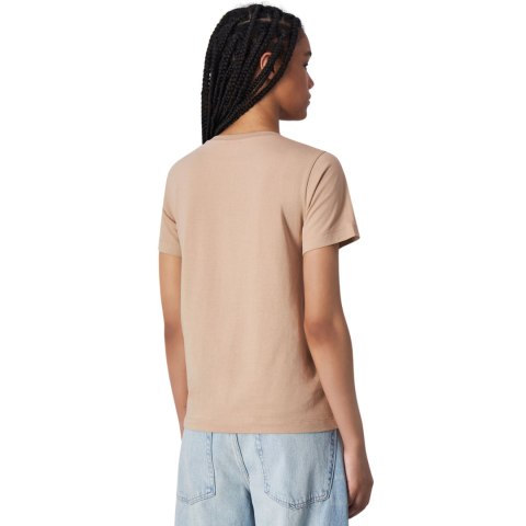 Koszulka damska Champion beżowa 117536 MS079