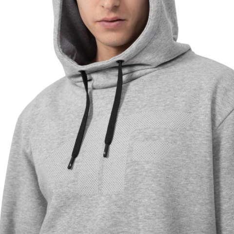 Bluza męska 4F chłodny jasny szary melanż H4L22 BLM352 27M
