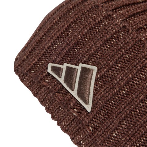 Czapka adidas Melange brązowa JY3170