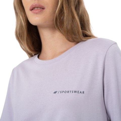 Koszulka damska 4F jasny fiolet H4Z22 TSD025 52S