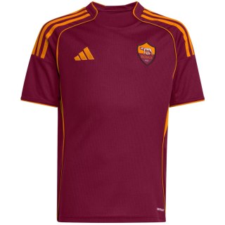 Koszulka dla dzieci adidas AS Roma 25/26 Home bordowa JX2613