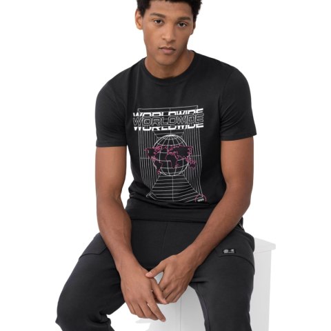 Koszulka męska 4F antracyt H4Z22 TSM029 22S