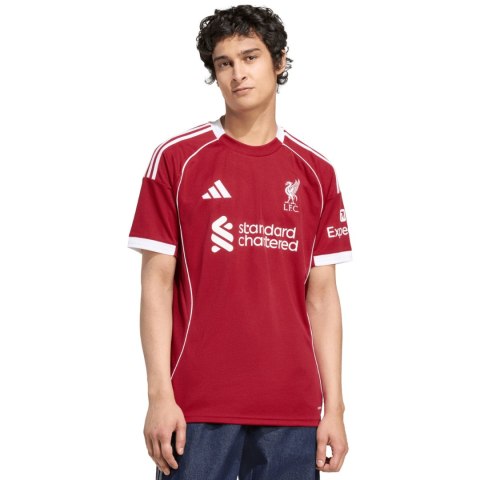 Koszulka męska adidas Liverpool FC 25/26 Home Jersey czerwona JV6423