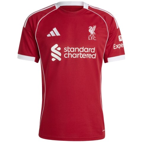 Koszulka męska adidas Liverpool FC 25/26 Home Jersey czerwona JV6423