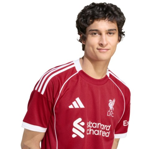 Koszulka męska adidas Liverpool FC 25/26 Home Jersey czerwona JV6423