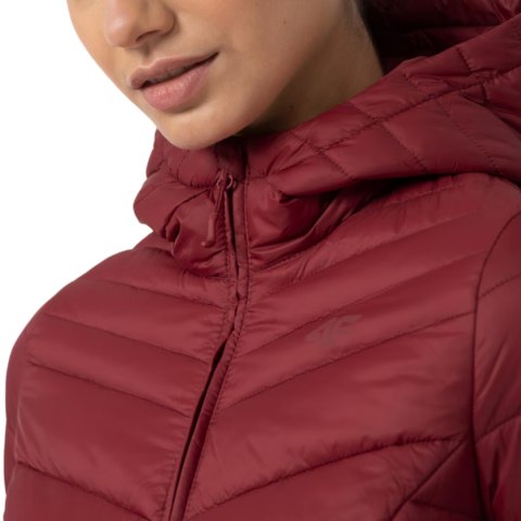 Kurtka damska 4F ciemna czerwień H4Z22 KUDP003 61S