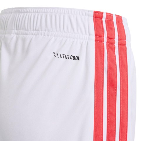 Spodenki dla dzieci adidas Tiro 26 League biało-czerwone KR0364