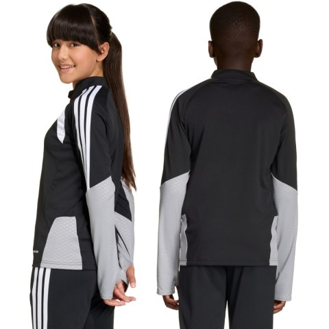 Bluza dla dzieci adidas Tiro 26 Competition Training Top czarno-szara KA7572