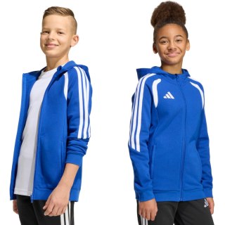 Bluza dla dzieci adidas Tiro 26 League Sweat Full Zip Hoodie niebieska KF9102