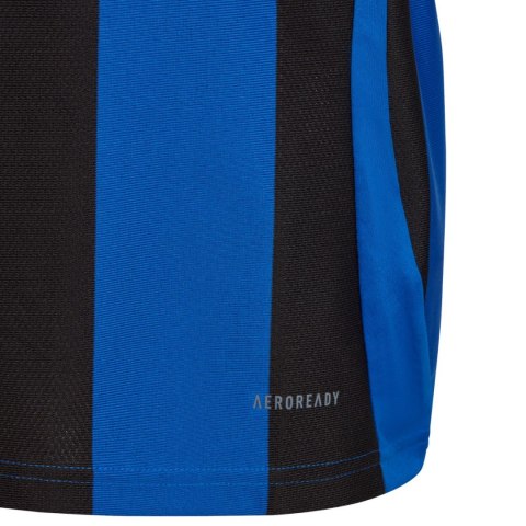 Koszulka dla dzieci adidas Striped 24 Jersey niebiesko-czarna IW2136