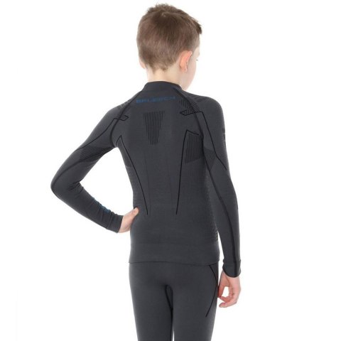 Bluza termoaktywna dla dzieci Brubeck Thermo grafitowa LS13640