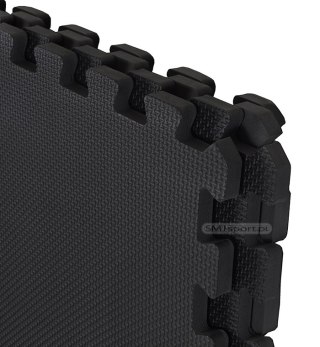 MATA PUZZLE SMJ czarna 62x62x1,2 /4szt/