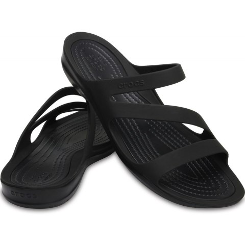 Klapki damskie Crocs Swiftwater Sandal W czarne 203998 060
