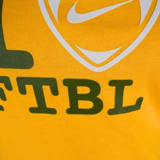 Koszulka damska Nike I Love Ftbl żółta 257286 703