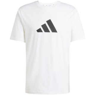 Koszulka męska adidas 3Bar Tee biała JD4913
