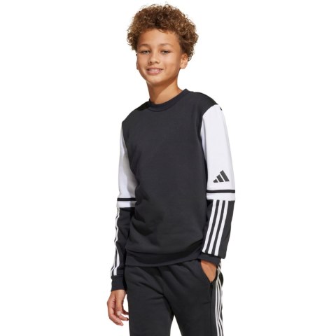 Bluza dla dzieci adidas Squadra 25 Sweat Crew czarna JE2773