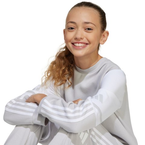 Bluza dla dzieci adidas Squadra 25 Sweat Crew szara JD4824