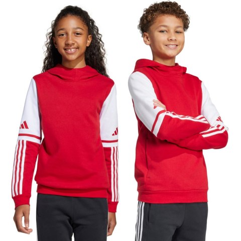 Bluza dla dzieci adidas Squadra 25 Sweat Hoody czerwona JD4805