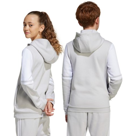Bluza dla dzieci adidas Squadra 25 Sweat Hoody szara JD4808