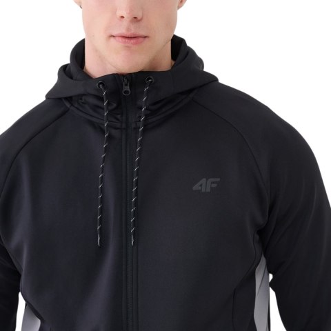 Bluza męska 4F FNK M513 głęboka czerń 4FWSS25TFSWM513 20S
