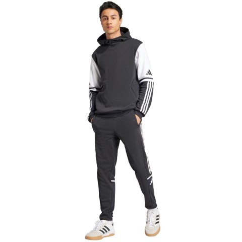 Bluza męska adidas Squadra 25 Sweat Hoody czarno-biała JE2776