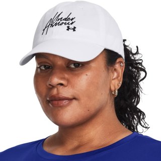 Czapka z daszkiem damska Under Armour Sportstyle Adj OSFM biała 1369790 102