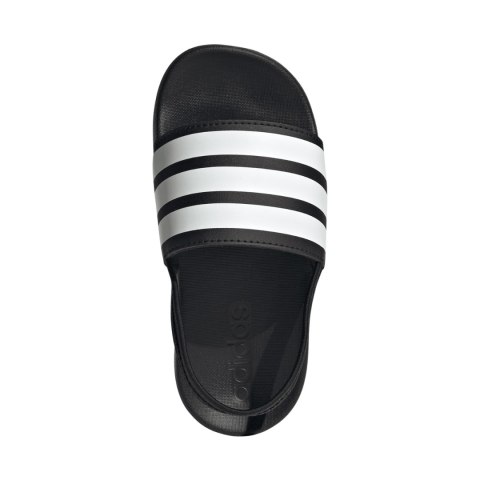 Klapki dla dzieci adidas Adilette Estrap czarne JR5328