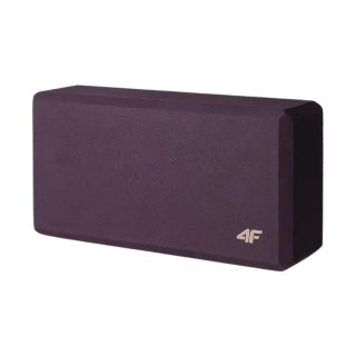 Kostka do jogi 4F U082 2 pak ciemny fiolet 4FWSS25AAOTU082 50S