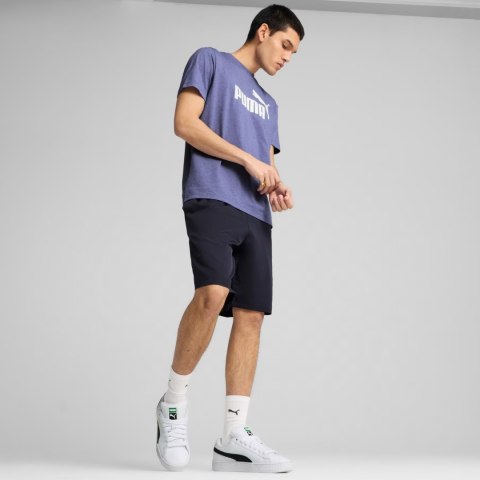Koszulka męska Puma Ess No.1 Logo Heathear Tee fioletowa 682551 46
