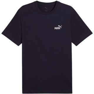 Koszulka męska Puma Ess Small No.1 Logo Tee granatowa 682534 16