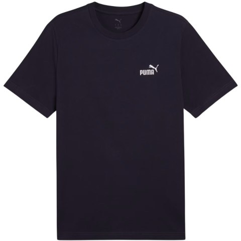 Koszulka męska Puma Ess Small No.1 Logo Tee granatowa 682534 16