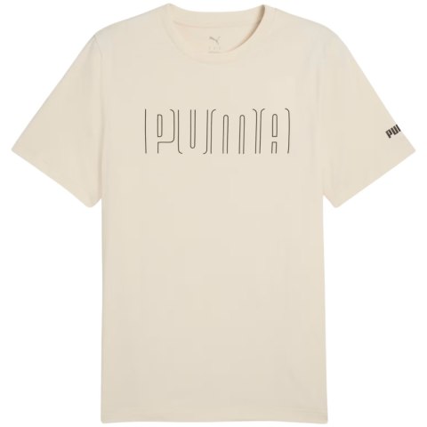 Koszulka męska Puma Sport Graphic Tee beżowa 684617 87