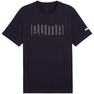 Koszulka męska Puma Sport Graphic Tee granatowa 684617 16