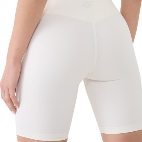 Legginsy damskie 4F F019 złamana biel 4FRSS25TFSTF019 11S