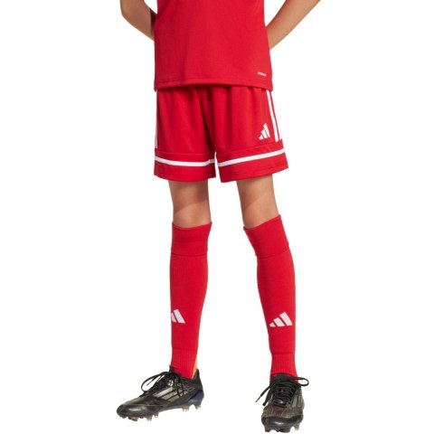 Spodenki dla dzieci adidas Squadra 25 czerwone JN5456